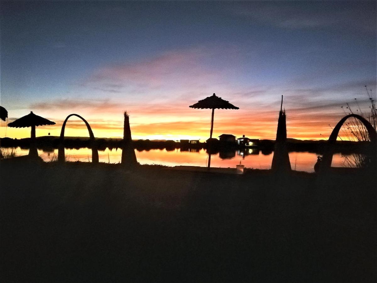 فيلا بونوفي Titicaca Habitacion Panoramica Vista Al Amanecer المظهر الخارجي الصورة