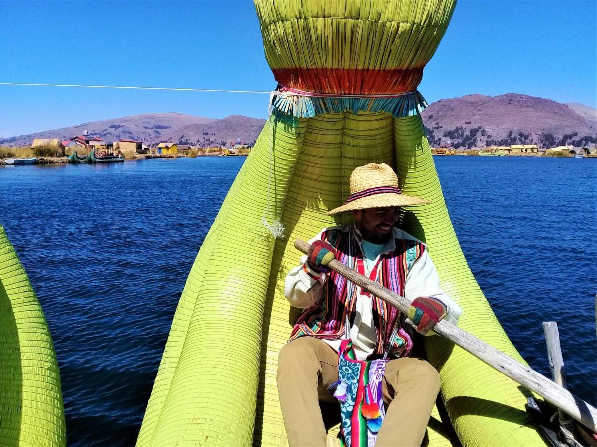 فيلا بونوفي Titicaca Habitacion Panoramica Vista Al Amanecer المظهر الخارجي الصورة