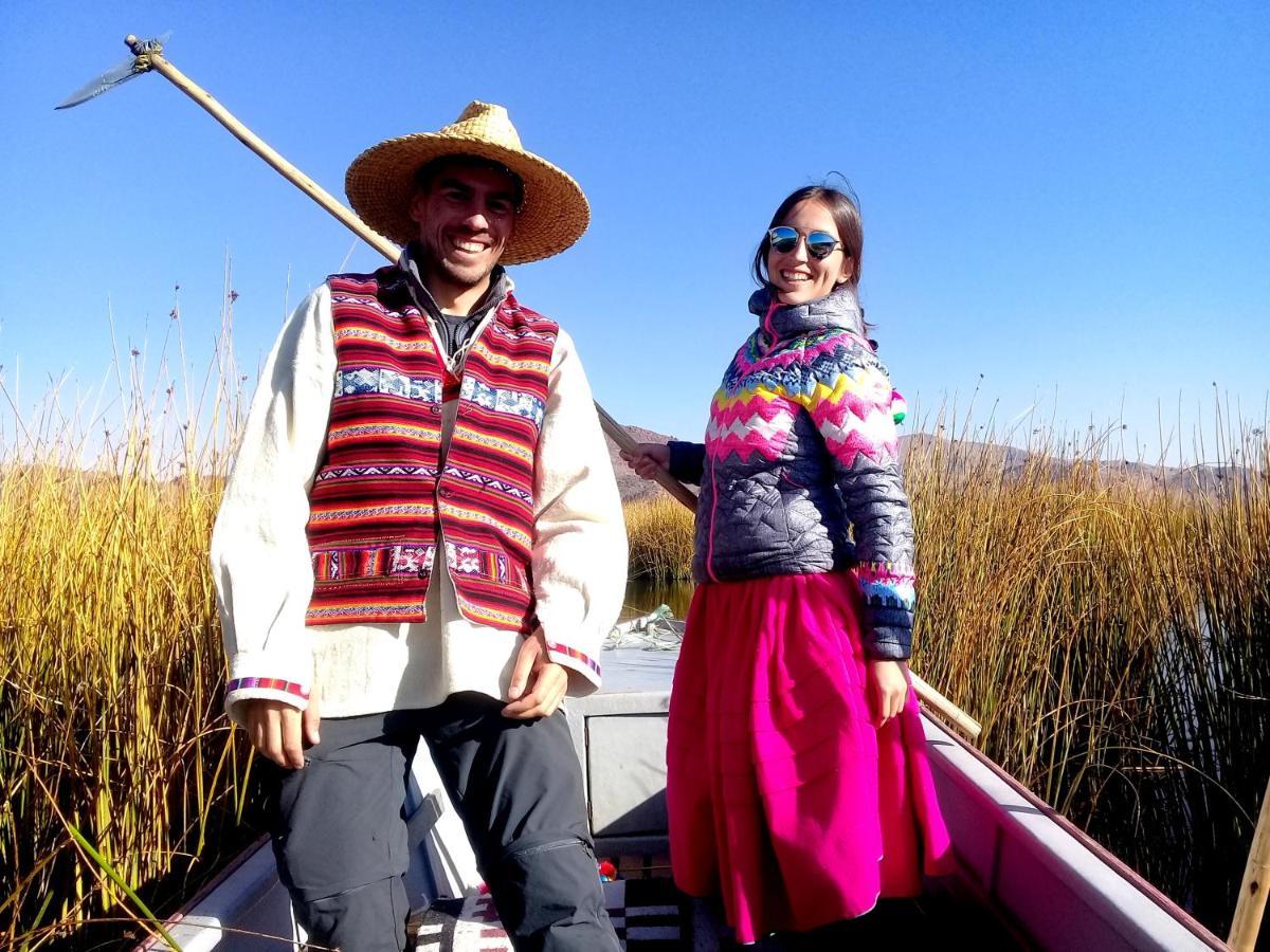 فيلا بونوفي Titicaca Habitacion Panoramica Vista Al Amanecer المظهر الخارجي الصورة