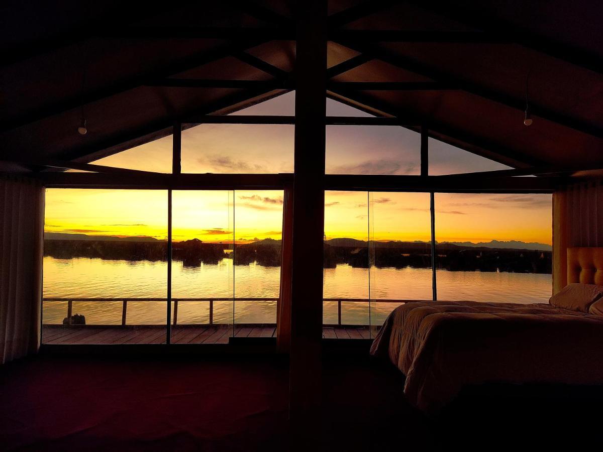 فيلا بونوفي Titicaca Habitacion Panoramica Vista Al Amanecer المظهر الخارجي الصورة