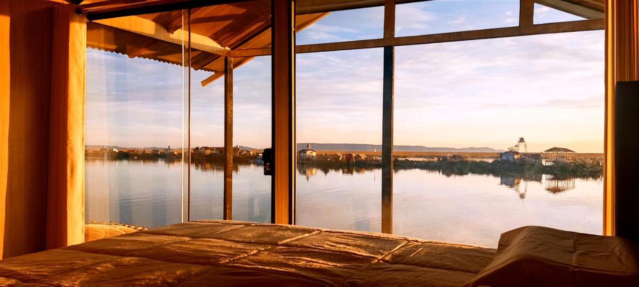 فيلا بونوفي Titicaca Habitacion Panoramica Vista Al Amanecer المظهر الخارجي الصورة