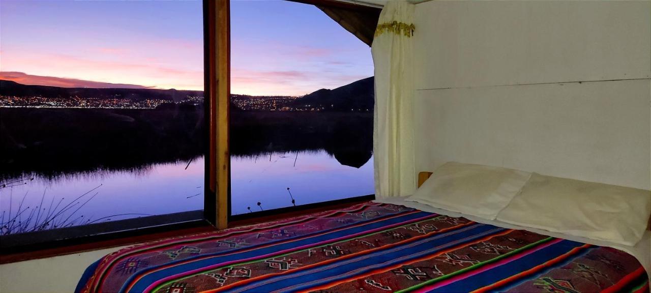 فيلا بونوفي Titicaca Habitacion Panoramica Vista Al Amanecer المظهر الخارجي الصورة