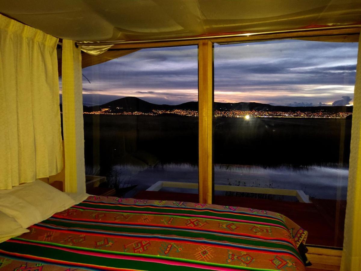 فيلا بونوفي Titicaca Habitacion Panoramica Vista Al Amanecer المظهر الخارجي الصورة