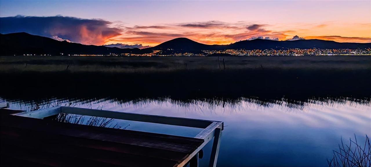 فيلا بونوفي Titicaca Habitacion Panoramica Vista Al Amanecer المظهر الخارجي الصورة