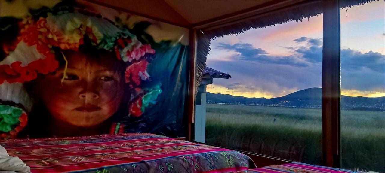 فيلا بونوفي Titicaca Habitacion Panoramica Vista Al Amanecer المظهر الخارجي الصورة