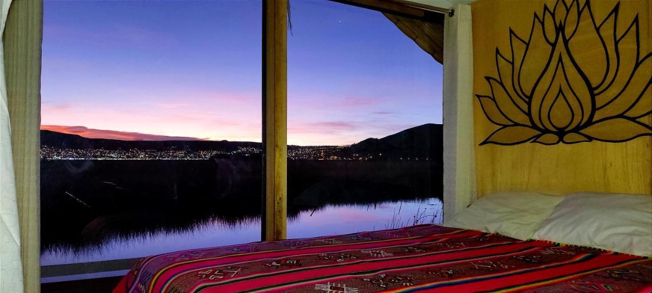 فيلا بونوفي Titicaca Habitacion Panoramica Vista Al Amanecer المظهر الخارجي الصورة