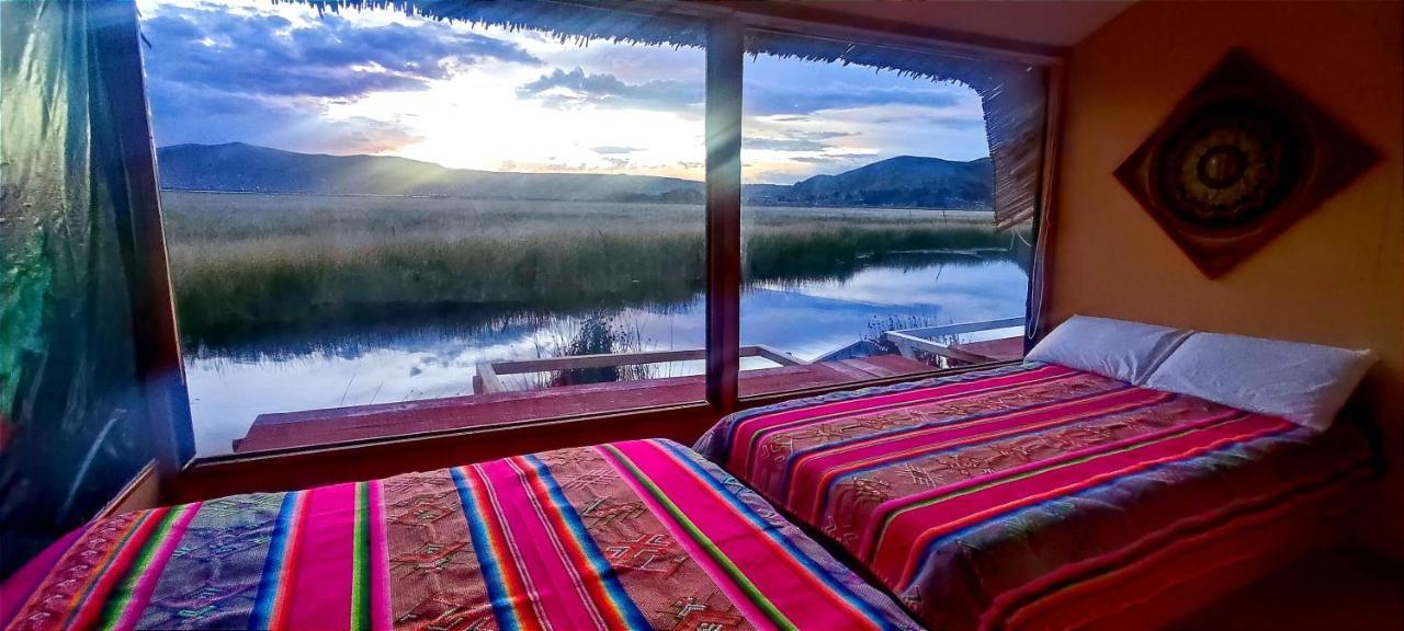 فيلا بونوفي Titicaca Habitacion Panoramica Vista Al Amanecer المظهر الخارجي الصورة