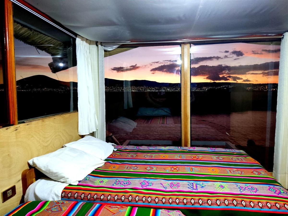 فيلا بونوفي Titicaca Habitacion Panoramica Vista Al Amanecer المظهر الخارجي الصورة
