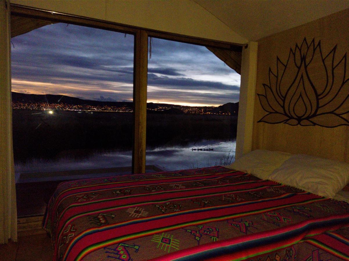 فيلا بونوفي Titicaca Habitacion Panoramica Vista Al Amanecer المظهر الخارجي الصورة