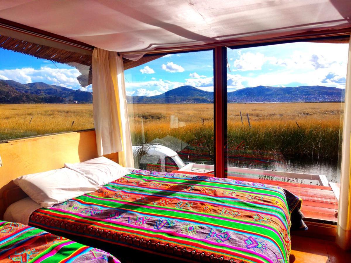 فيلا بونوفي Titicaca Habitacion Panoramica Vista Al Amanecer المظهر الخارجي الصورة
